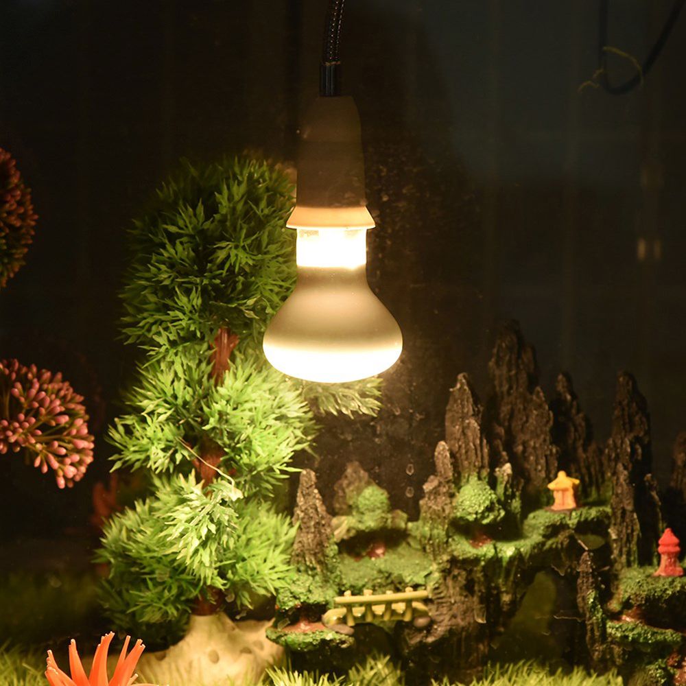 Basking Bulb Halogen - หลอดฮาโลเจนสำหรับสัตว์ครึ่งบกครึ่งน้ำ หลอดความร้อน หลอดแสง UVA หลอดให้ความอบอุ่นสำหรับสัตว์เลื้อยคลาน