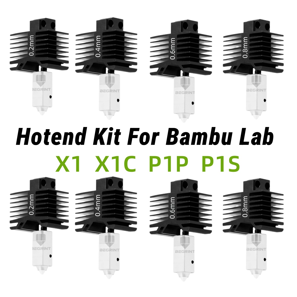 Ceramic Heat Emitter - ใหม่ Hotend Kit สําหรับ Bambu Lab