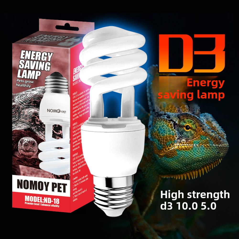 Vitamin D3 Reptile - NOMOY 13W หลอด UVB สัตว์เลื้อยคลานความเข้มสูง -
