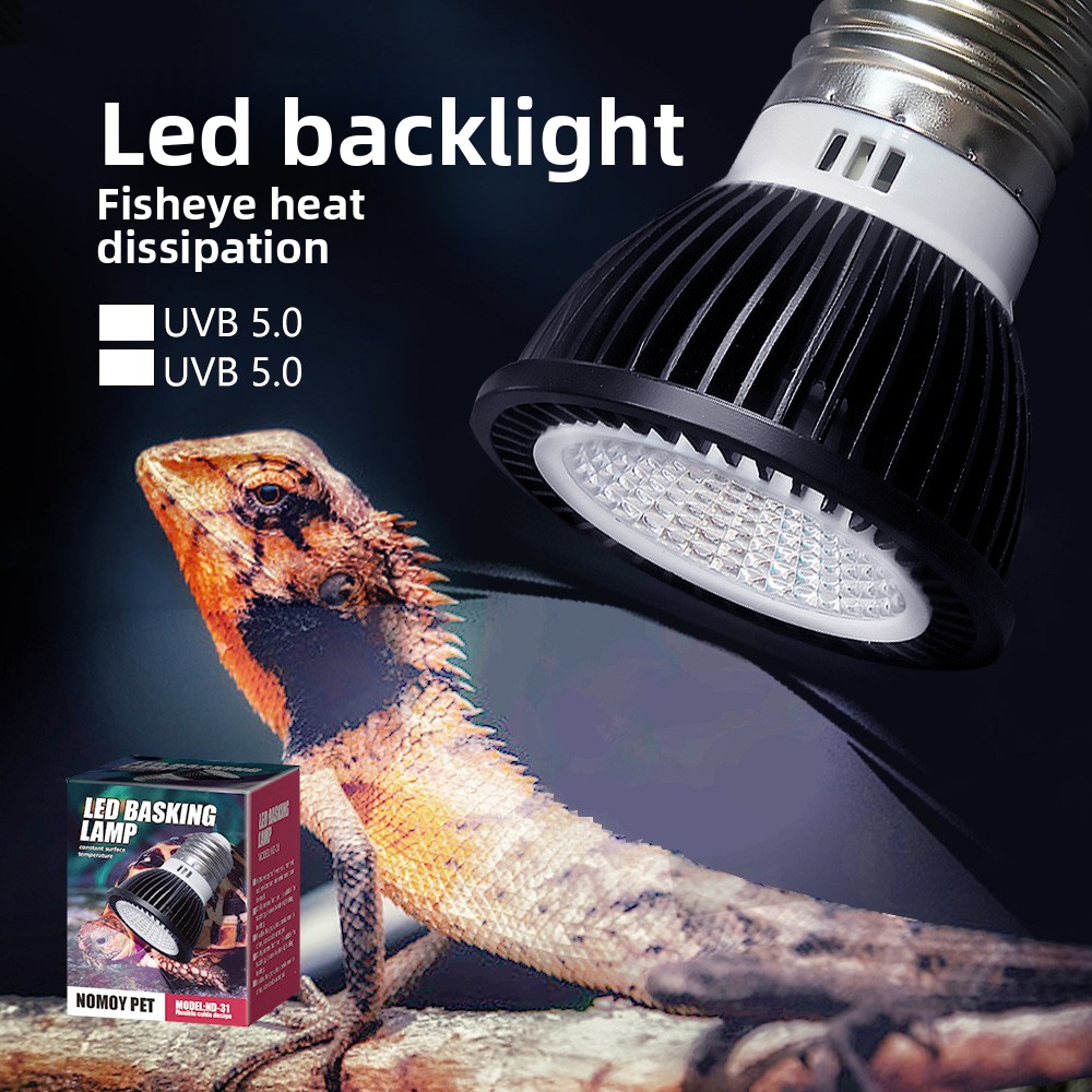 Vitamin D3 Reptile - NOMOY สัตว์เลื้อยคลาน UVB LED Basking Lamp