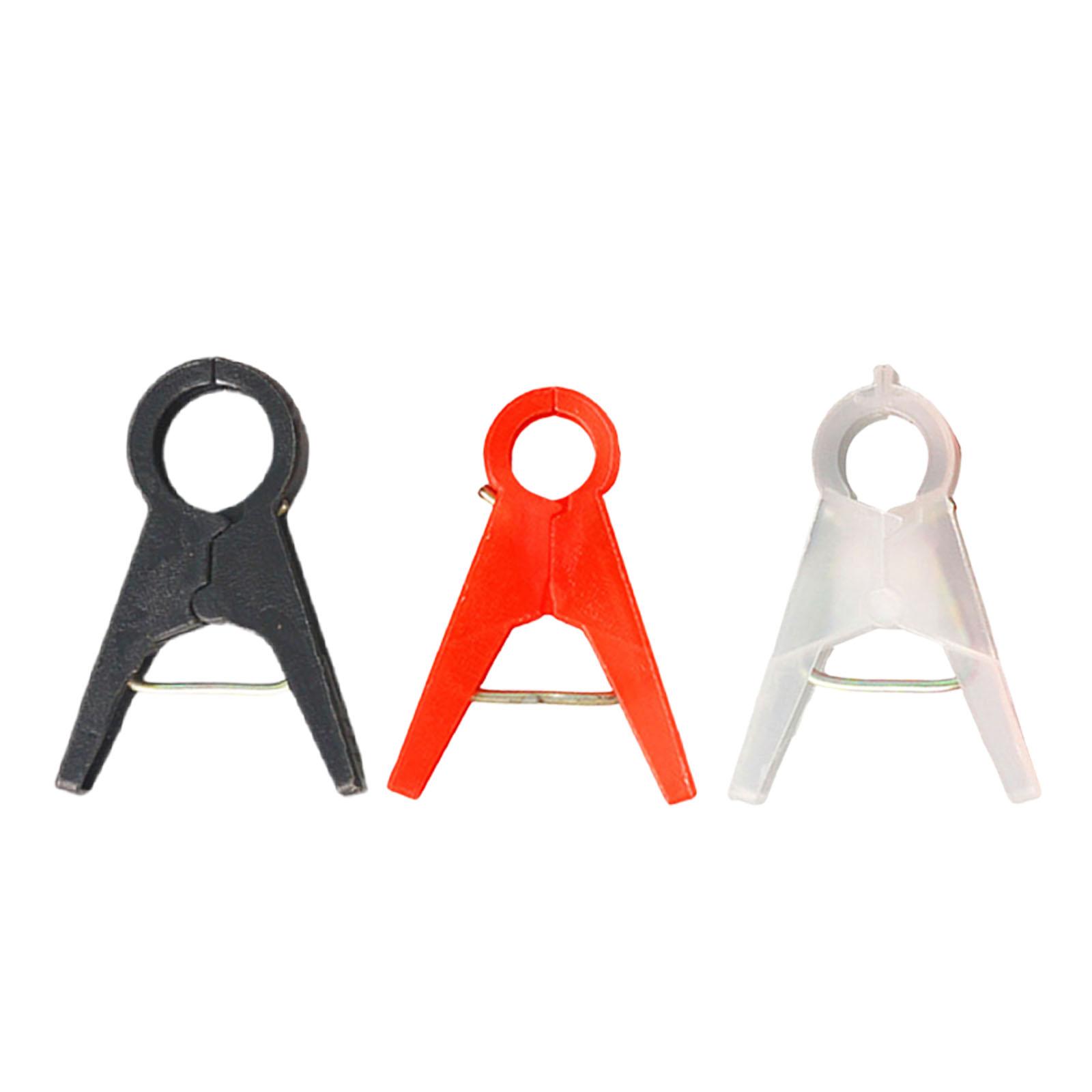 Vine Climbing Plastic - ที่หนีบต้นไม้ในสวน100ชิ้นเครื่องมือทำสวนที่หนีบไม้เถาและดอกไม้สำหรับปีนต้นไม้กล้วยไม้แตงกวากุหลาบองุ่นเถา