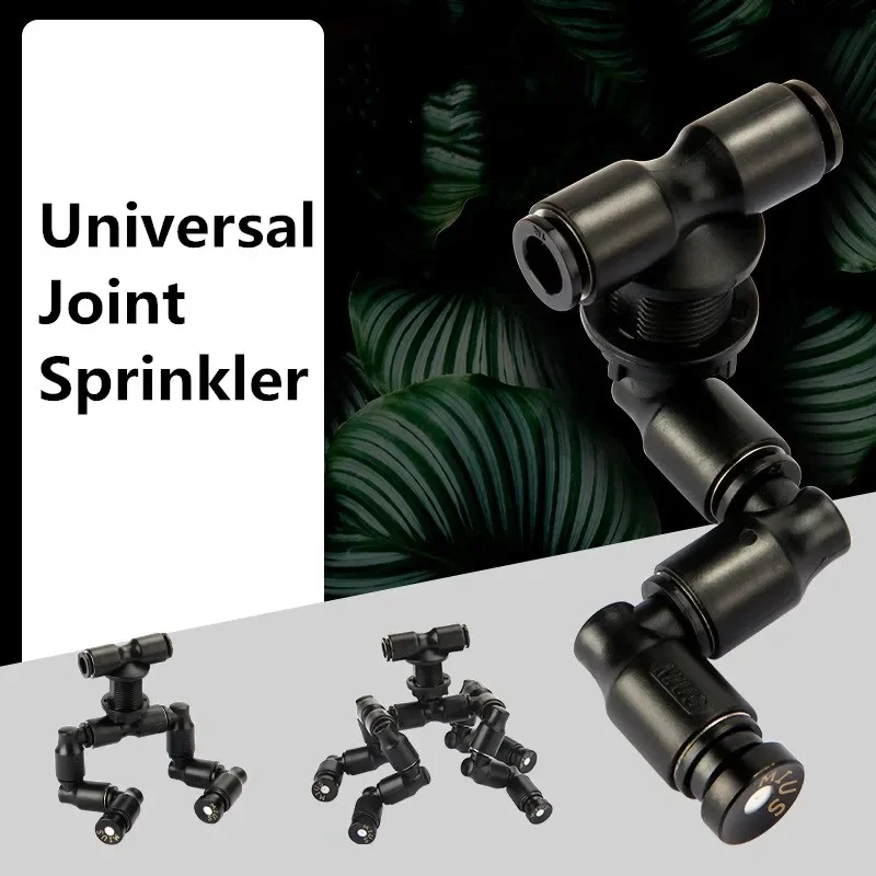 Misting Nozzle Reptile - Mius หัวฉีดพ่นหมอกสัตว์เลื้อยคลานหมุนได้360องศาหัวฉีด Terrarium ระบบระบายความร้อนสำหรับสัตว์เลี้ยงระบบรดน้ำในเรือนกระจกแบบปรับได้