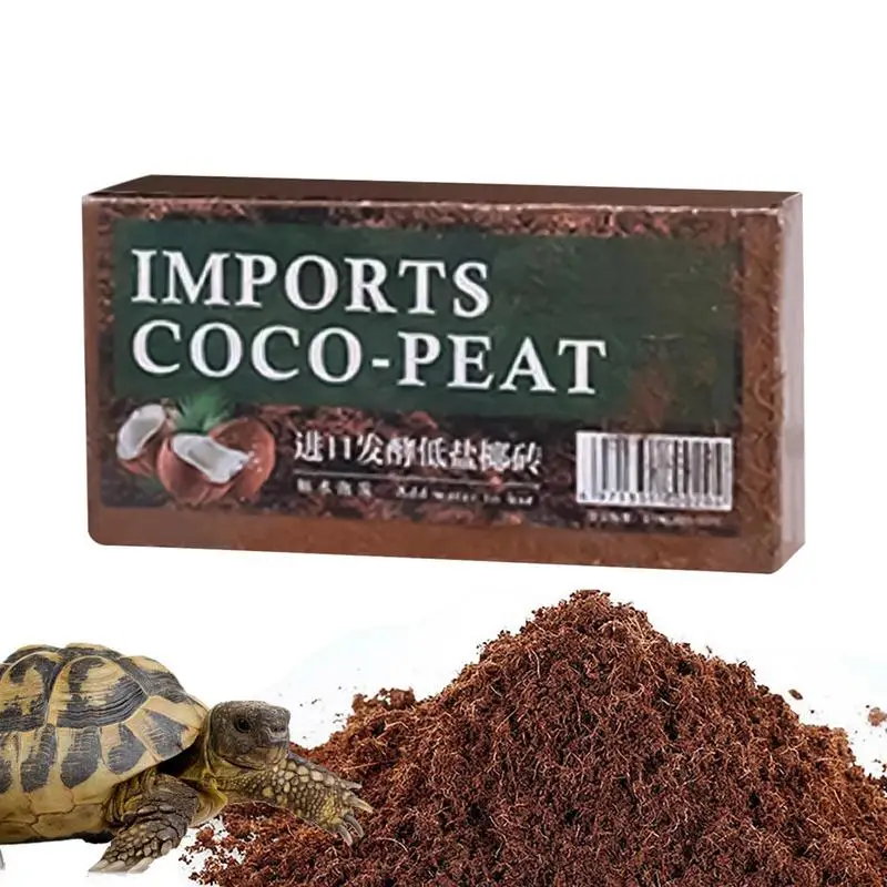 Substrate Coconut Fiber - สัตว์เลื้อยคลานดินมะพร้าวธรรมชาติเส้นใยมะพร้าวพื้นผิว Lizard เต่าสัตว์เลื้อยคลานผ้าปูที่นอนดินสัตว์เลื้อยคลาน Terrarium ด้านล่างอุปกรณ์สัตว์เลี้ยง