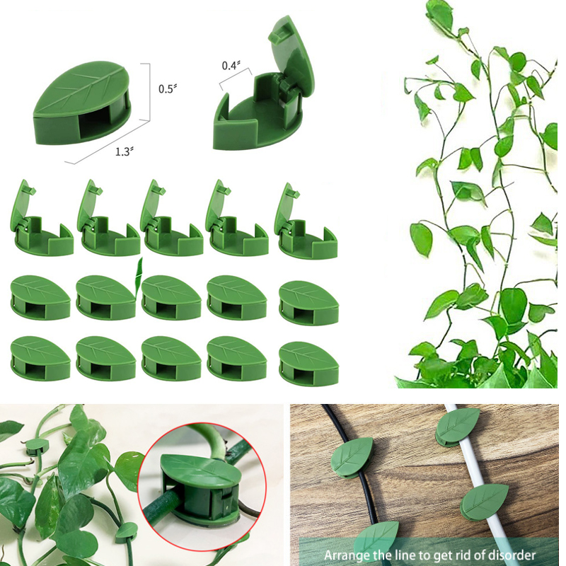Vine Climbing Plastic - พืชที่มองไม่เห็นปีนเขา Wall FIXTURE หวาย VINE Bracket