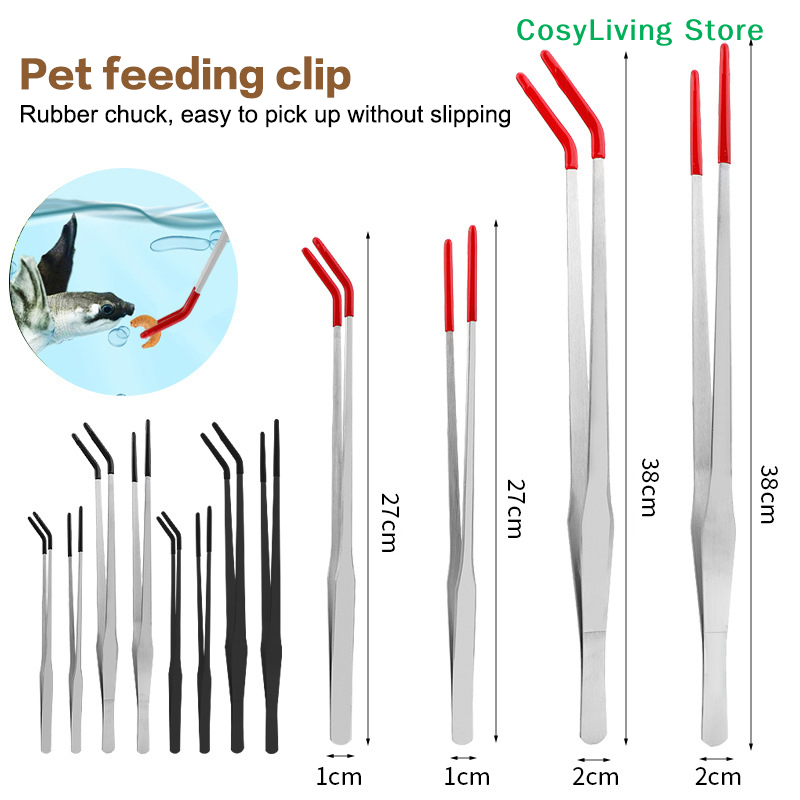ที่คีบอาหารสัตว์เลื้อยคลานพร้อ - Feeding Tong Stainless บทวิจารณ์และราคา