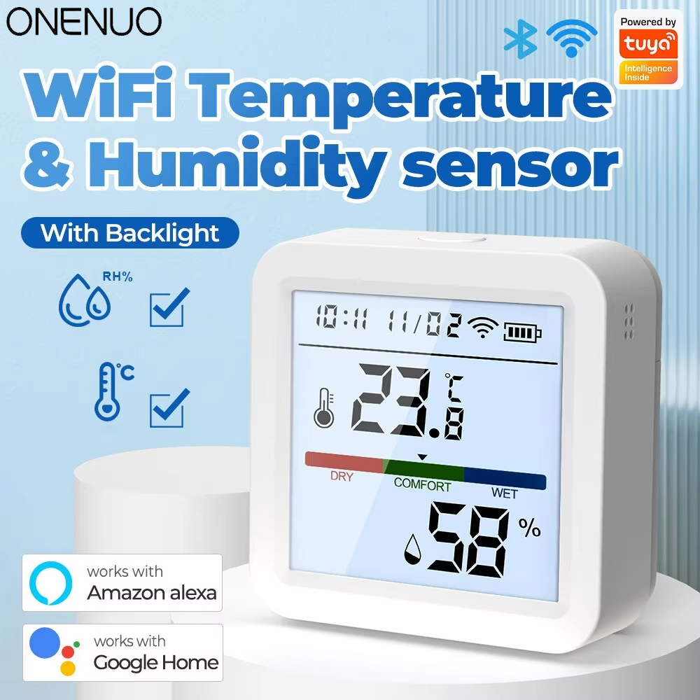 Tuya เซ็นเซอร์วัดอุณหภูมิความช - Digital Hygrometer Probe บทวิจารณ์และราคา