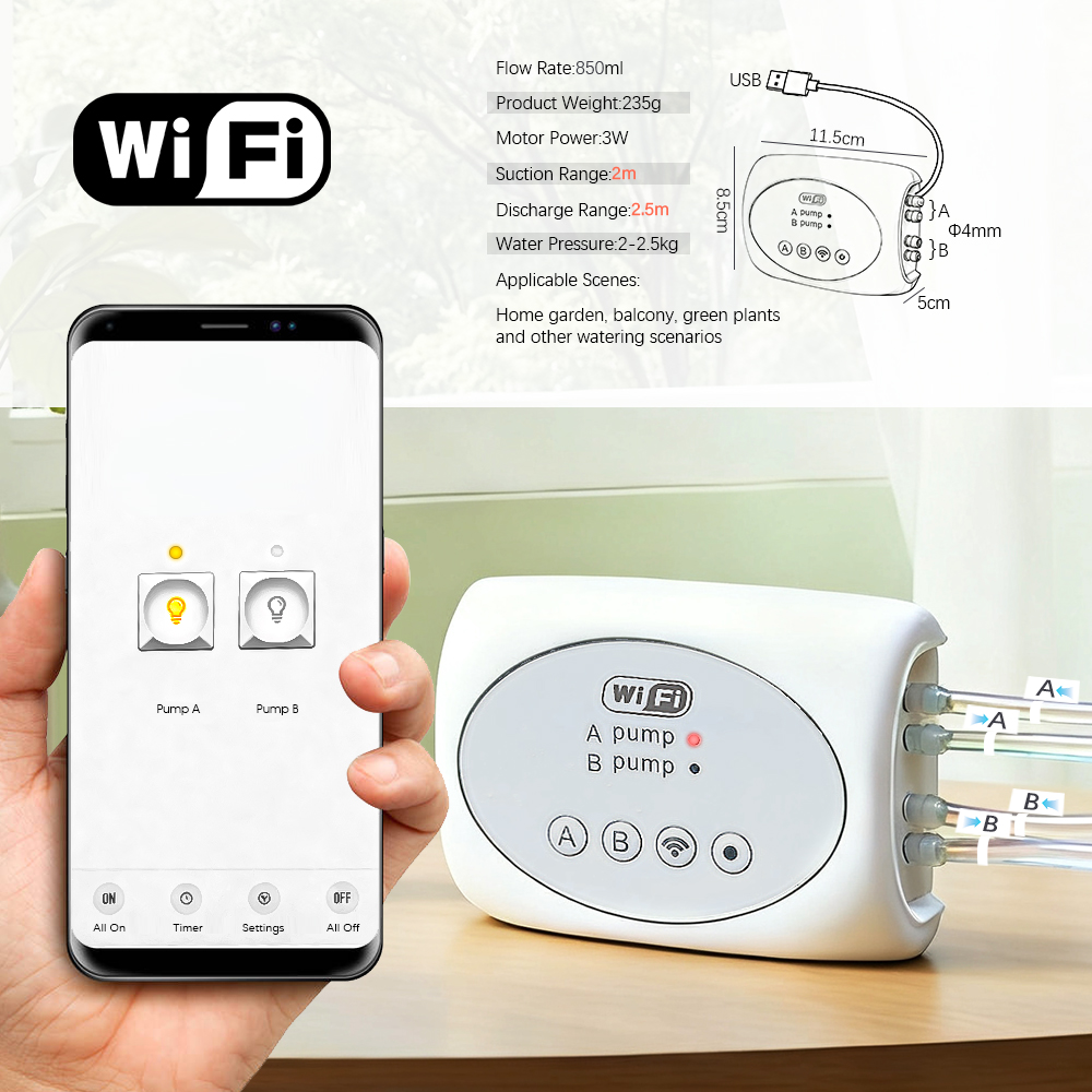 ระบบชลประทานแบบหยดน้ำด้วยปั๊มพ - Timer Dual Outlet บทวิจารณ์และราคา