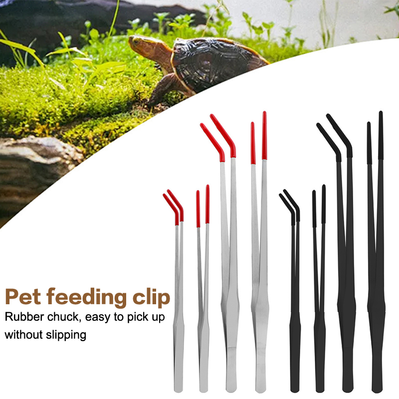 อุปกรณ์สำหรับตู้ปลา: แหนบสแตนเ - Feeding Tong Stainless บทวิจารณ์และราคา