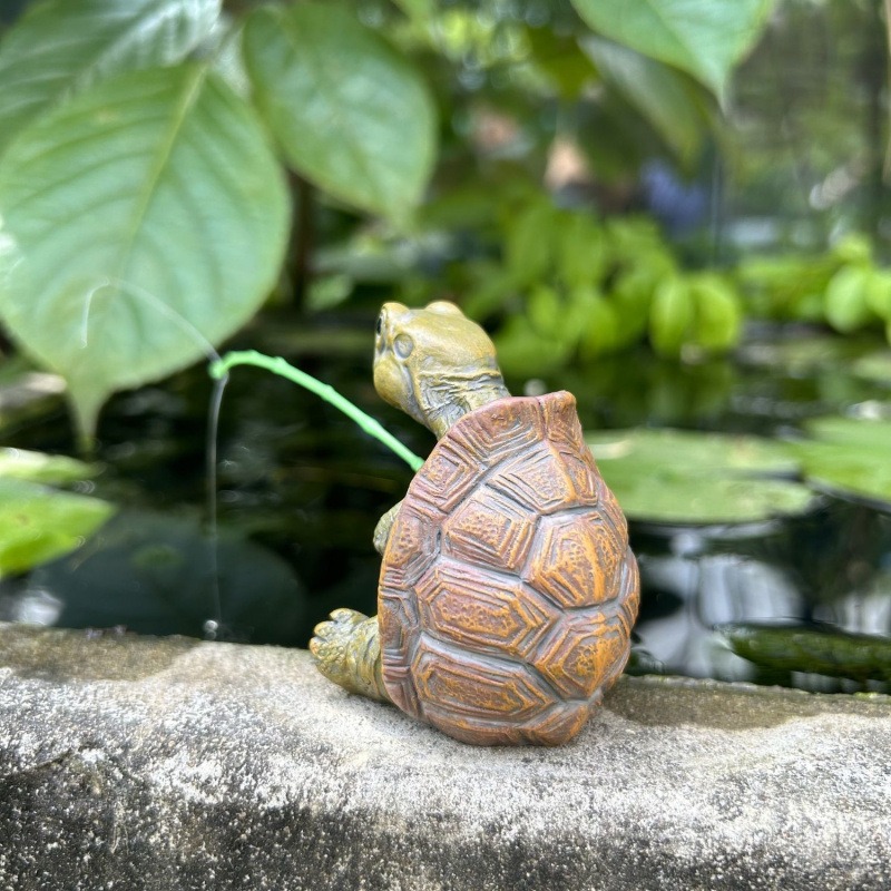 ของตกแต่งตู้ปลา รูปเต่า ตกแต่ง - Water Dish Reptile บทวิจารณ์และราคา