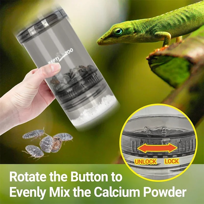 ชุดกล่องฝุ่นแคลเซียมสำหรับสัตว - Calcium Powder Reptile บทวิจารณ์และราคา