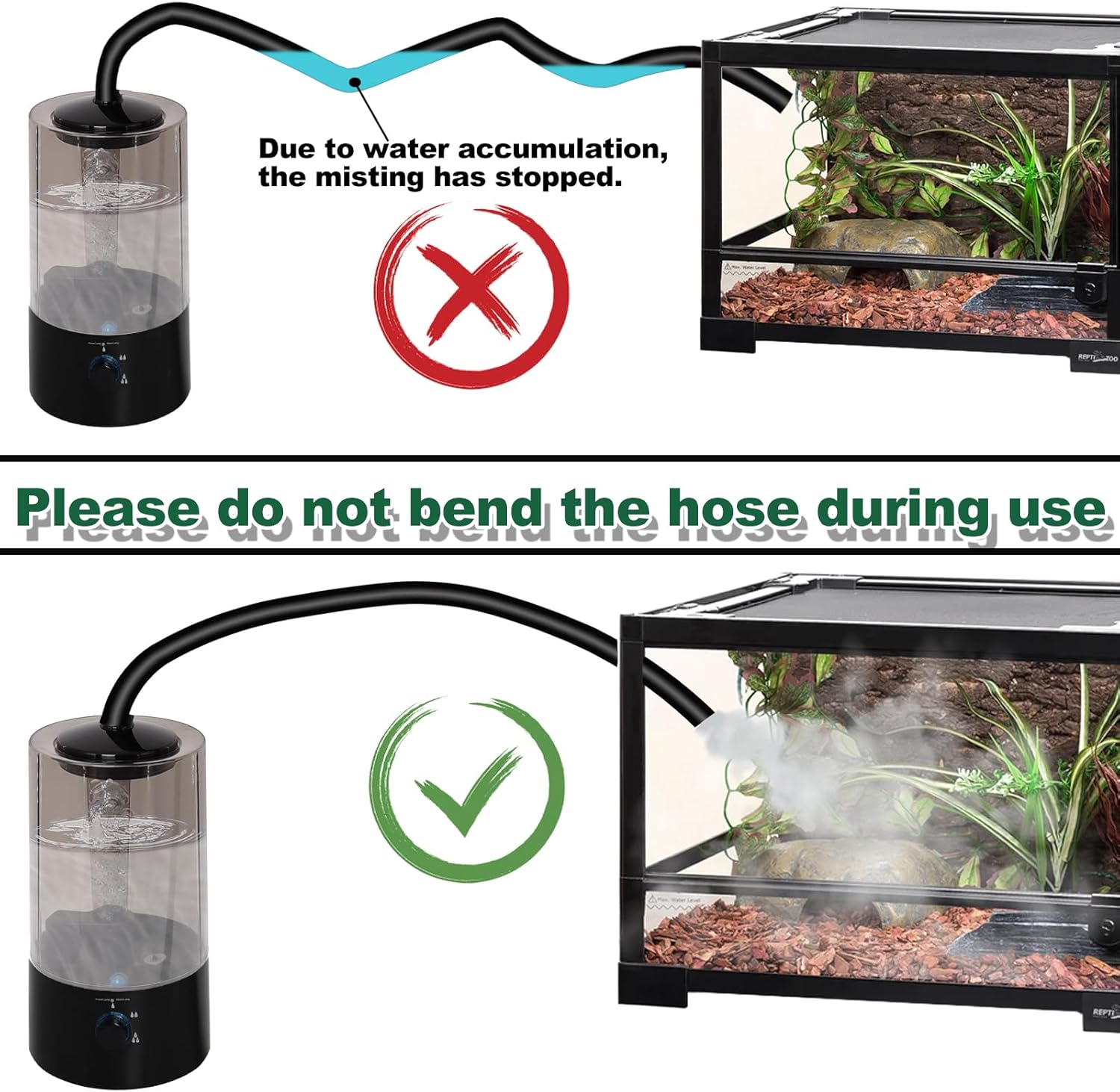 เครื่องเพิ่มความชื้นในตู้เลี้ย - Terrarium Fogger Ultrasonic บทวิจารณ์และราคา