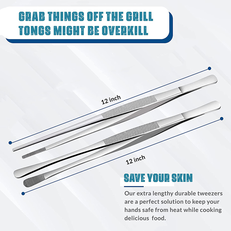 2Pcs ครัว12นิ้วที่หนีบอาหาร,สแ - Feeding Tong Stainless บทวิจารณ์และราคา