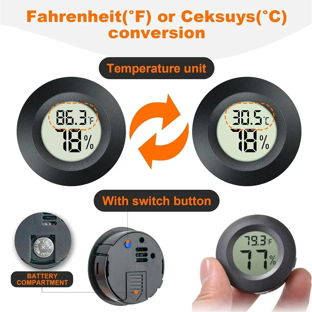 เครื่องวัดอุณหภูมิแบบดิจิตอลทร - Digital Hygrometer Probe บทวิจารณ์และราคา