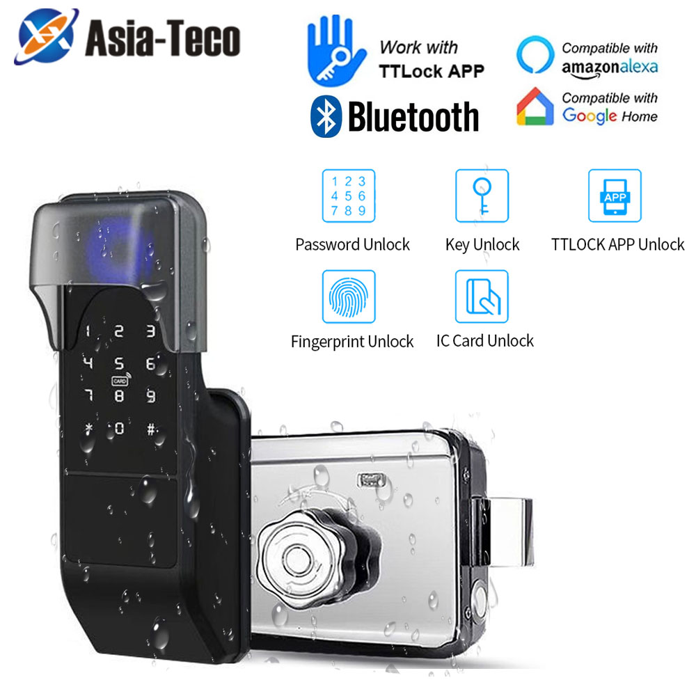 IP65 กันน้ํา TTLock ลายนิ้วมือ - Glass Door Hinge บทวิจารณ์และราคา