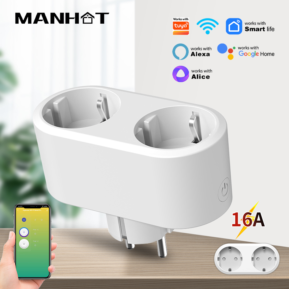 ปลั๊กไฟอัจฉริยะ WiFi แบบสองช่อ - Timer Dual Outlet บทวิจารณ์และราคา