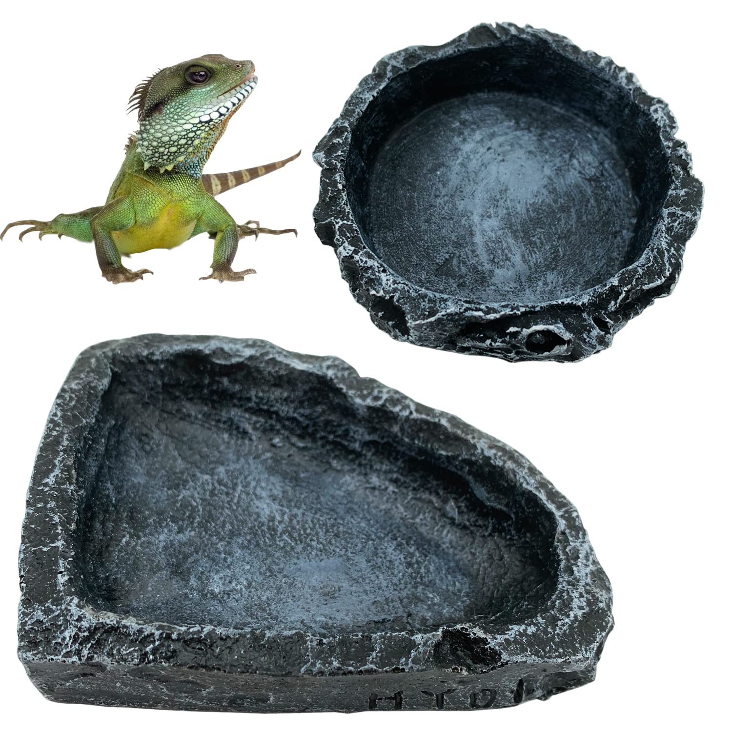 ชามอาหารสัตว์เลื้อยคลานแบบมุมโ - Water Dish Reptile บทวิจารณ์และราคา