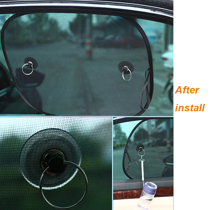 คุณภาพสูง 2 ชิ้นสีดําด้านข้างร - Screen Top Mesh บทวิจารณ์และราคา