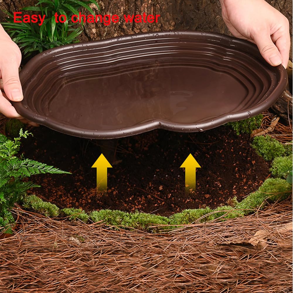ถาดอาบน้ำสัตว์เลื้อยคลาน ภาชนะ - Water Dish Reptile บทวิจารณ์และราคา