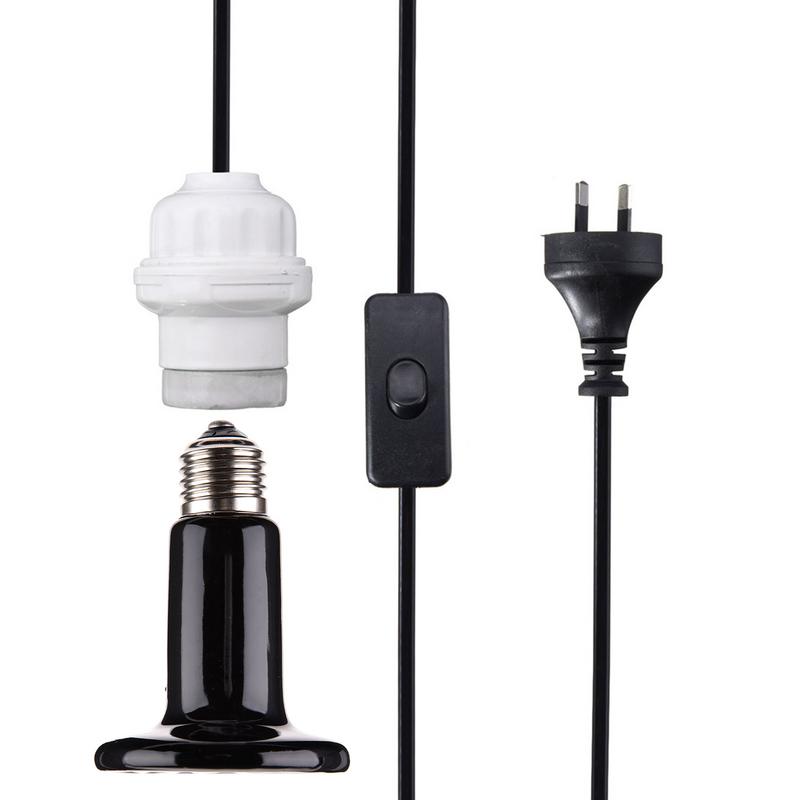 สัตว์เลื้อยคลานหลอดไฟความร้อนเ - Ceramic Heat Emitter บทวิจารณ์และราคา
