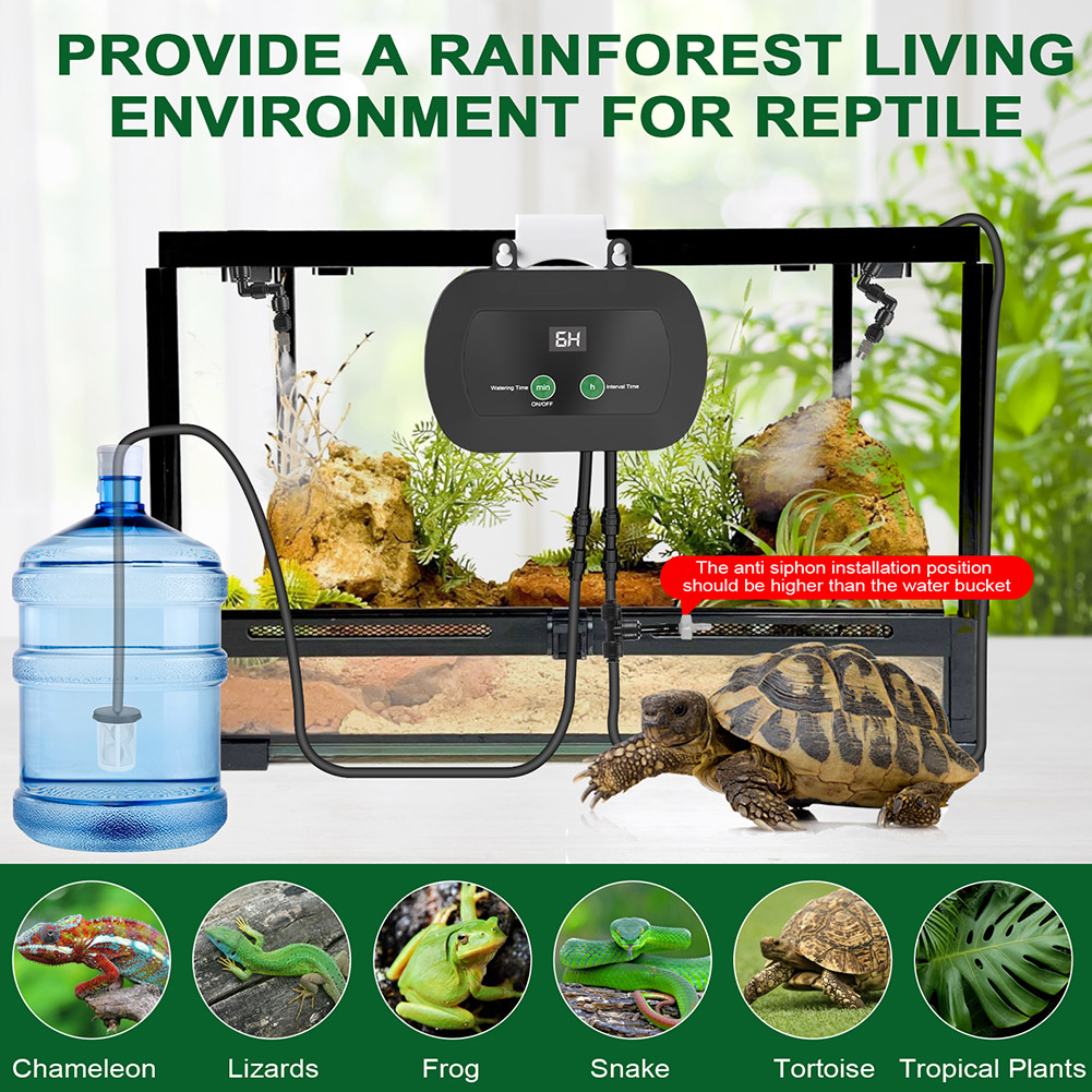 เครื่องพ่นหมอกอัตโนมัติสำหรับส - Misting Nozzle Reptile บทวิจารณ์และราคา