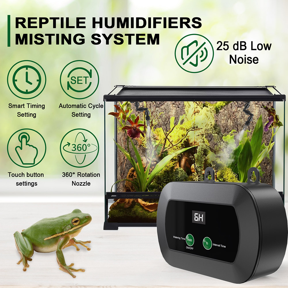 เครื่องพ่นหมอกอัตโนมัติสำหรับส - Misting Nozzle Reptile บทวิจารณ์และราคา