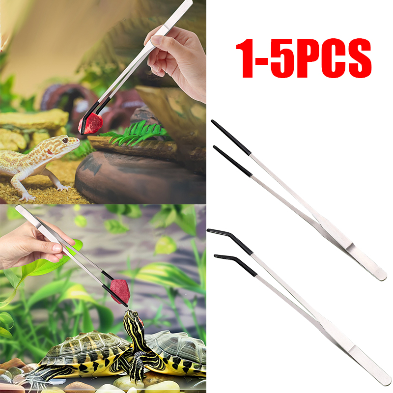 แหนบสแตนเลส 5-1 ชิ้น แบบตรงและ - Feeding Tong Stainless บทวิจารณ์และราคา