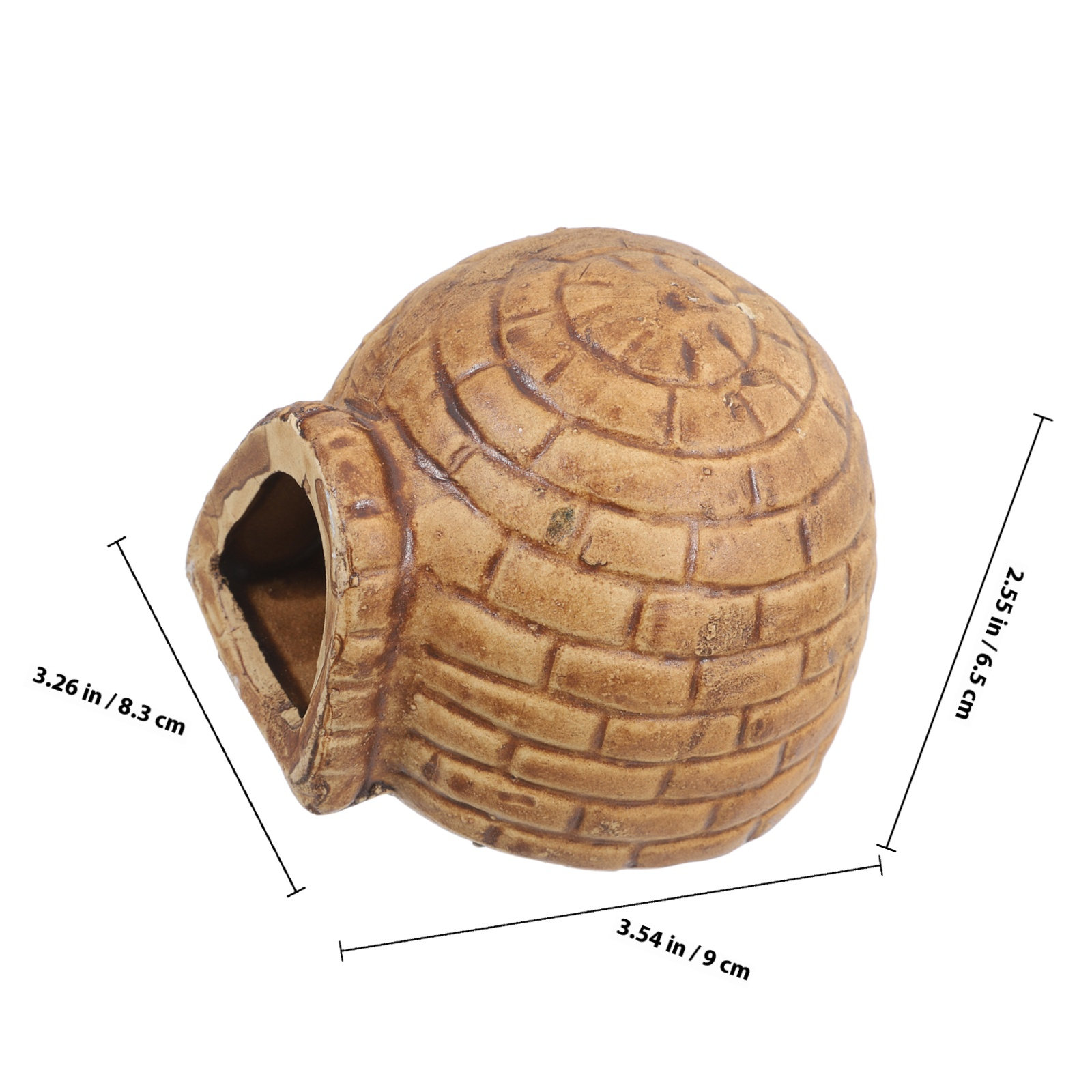 ที่ซ่อนปลาในตู้ปลา ถ้ำเซรามิกส - Hide Cave Ceramic บทวิจารณ์และราคา