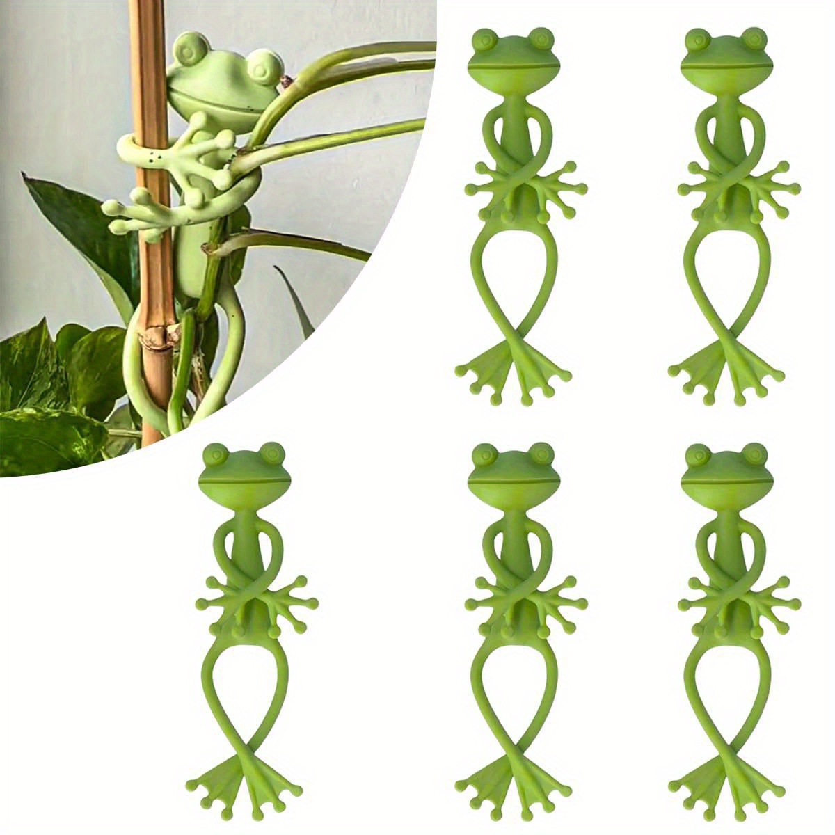 คลิปหนีบต้นไม้รูปกบสีเขียว, คล - Vine Climbing Plastic บทวิจารณ์และราคา
