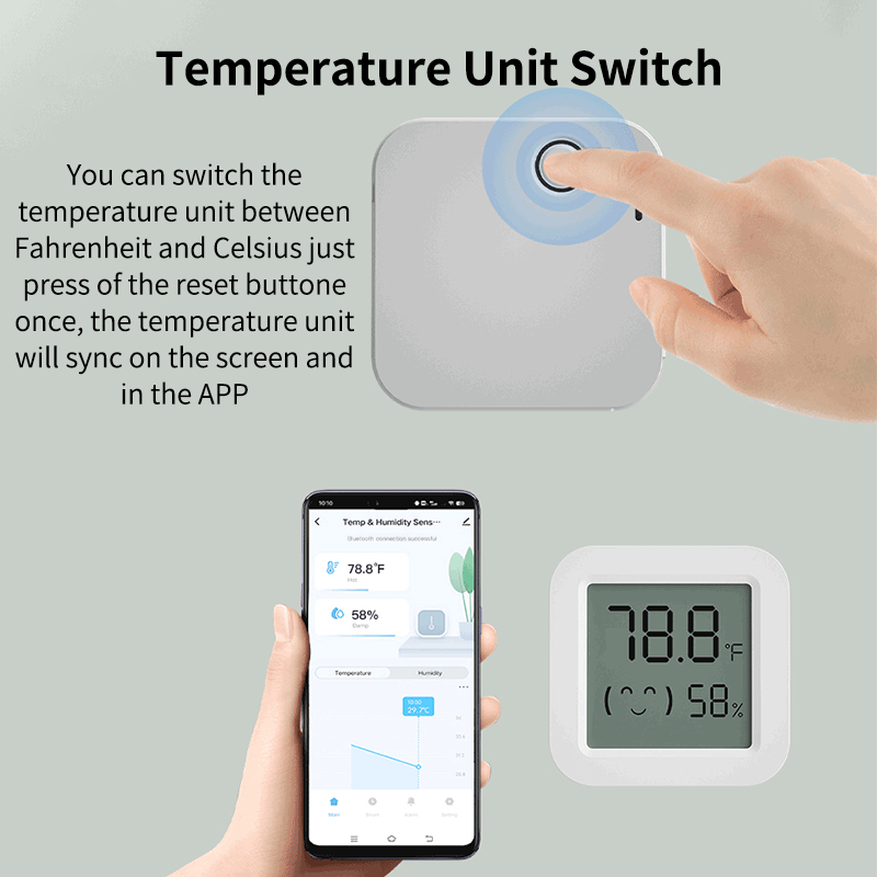 Tuya Zigbee อุณหภูมิความชื้นเซ - Digital Hygrometer Probe บทวิจารณ์และราคา