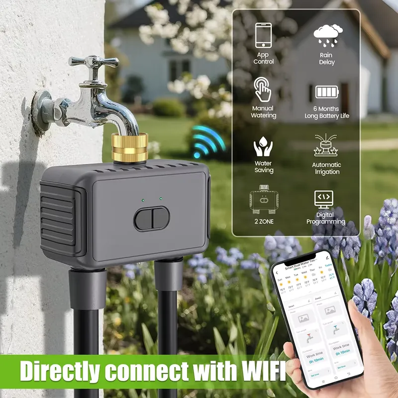 WAP01 ตัวตั้งเวลาควบคุมการรดน้ - Timer Dual Outlet บทวิจารณ์และราคา
