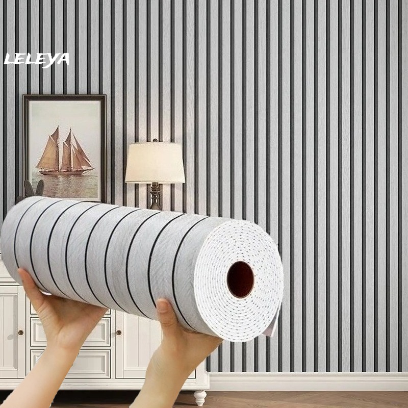 Self กาวไม้ GRAIN ผนังกันน้ําพ - Pvc Panel Background บทวิจารณ์และราคา