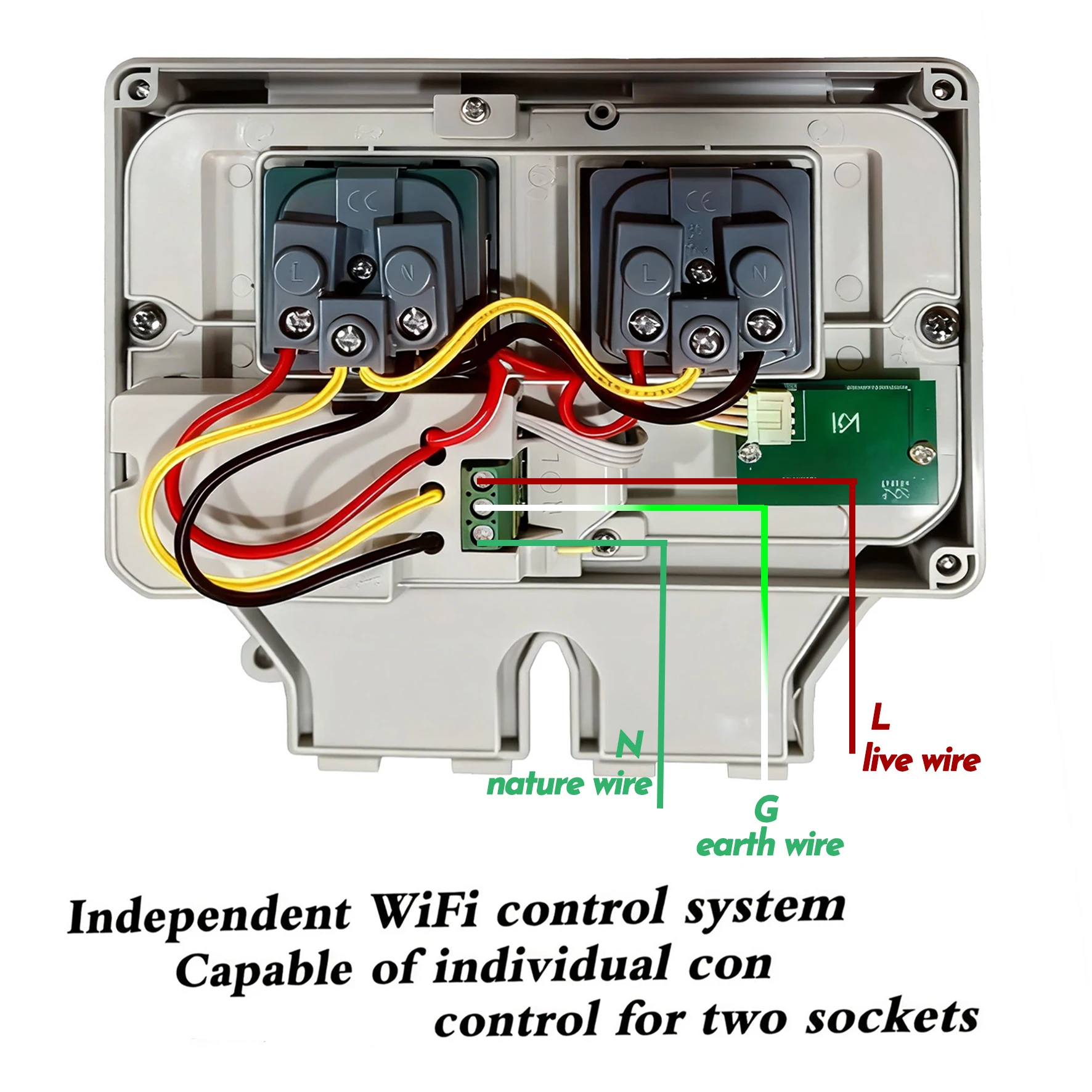 เต้ารับไฟฟ้ากันน้ำ Tuya สำหรับ - Timer Dual Outlet บทวิจารณ์และราคา