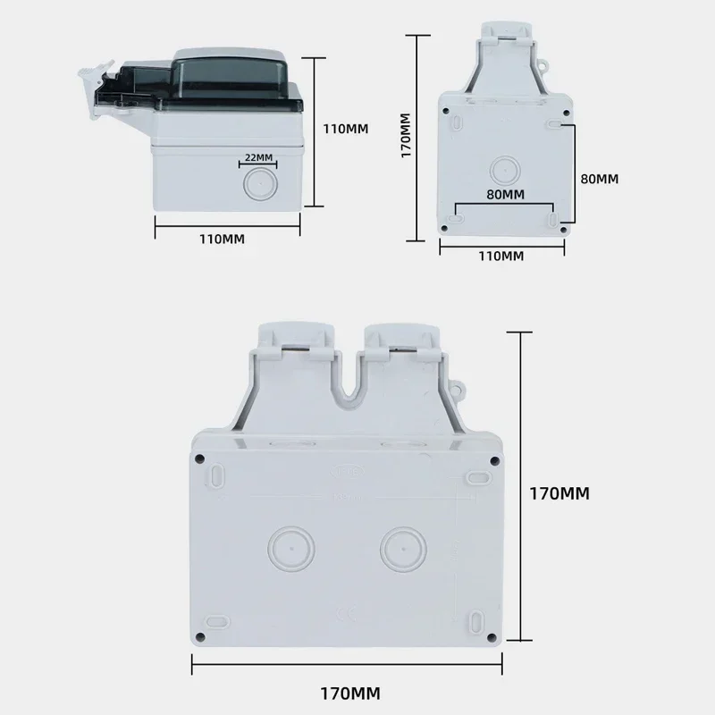 เต้ารับไฟฟ้ากันน้ำ Tuya สำหรับ - Timer Dual Outlet บทวิจารณ์และราคา