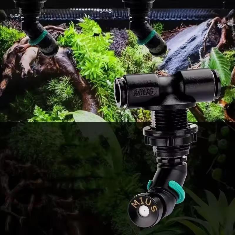 360 °   ระบบหัวฉีดสเปรย์ปรับได - Misting Nozzle Reptile บทวิจารณ์และราคา