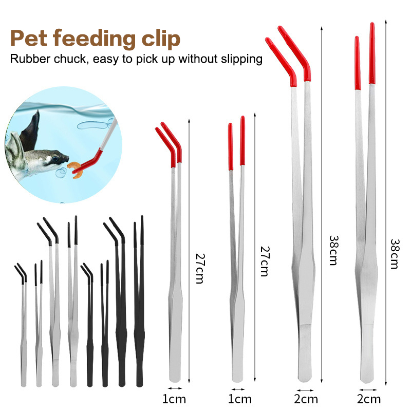สแตนเลสสตีลสัตว์เลื้อยคลาน Fee - Feeding Tong Stainless บทวิจารณ์และราคา