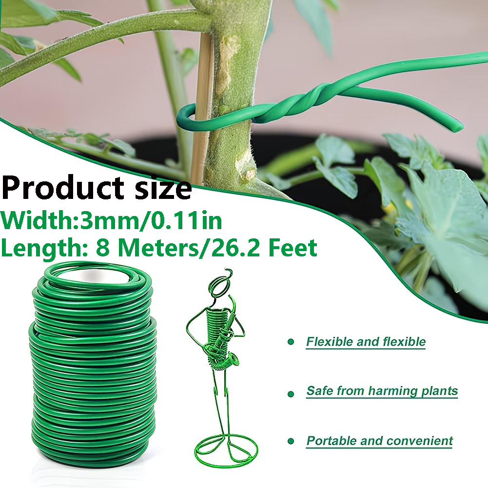 สายรัดเคเบิลสำหรับสวนแบบหนา 1  - Vine Climbing Plastic บทวิจารณ์และราคา