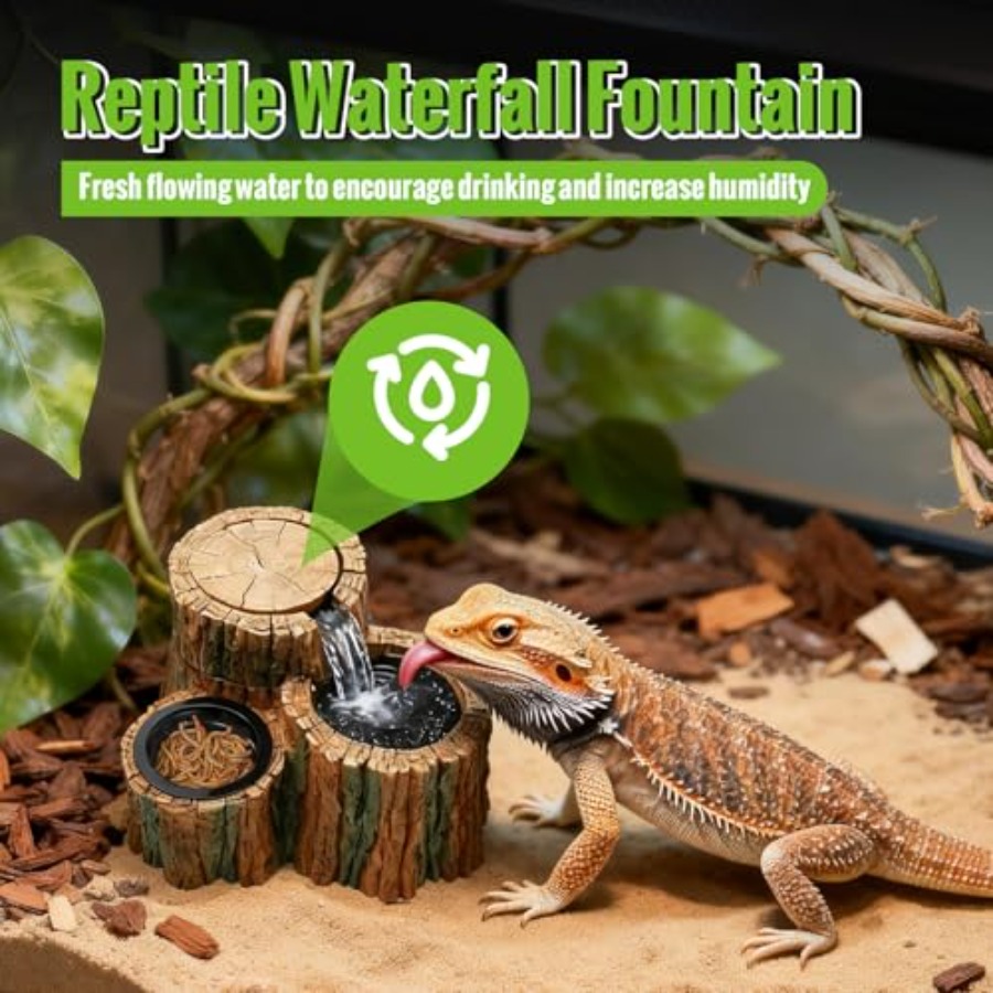 เครื่องให้น้ำสัตว์เลื้อยคลาน 2 - Water Dish Reptile บทวิจารณ์และราคา